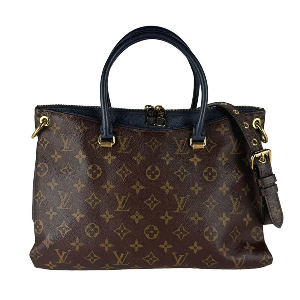 Louis Vuitton LOUIS VUITTON Handbag Shoulder Bag Monogram Pallas Canvas Marin...